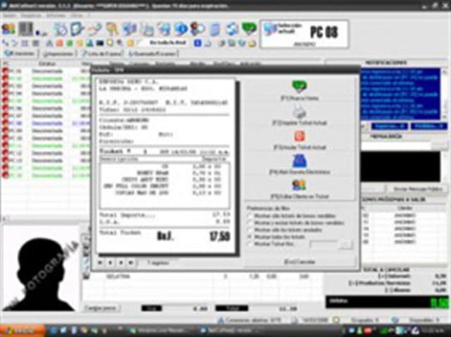 NetCoffee Server - pantalla 2